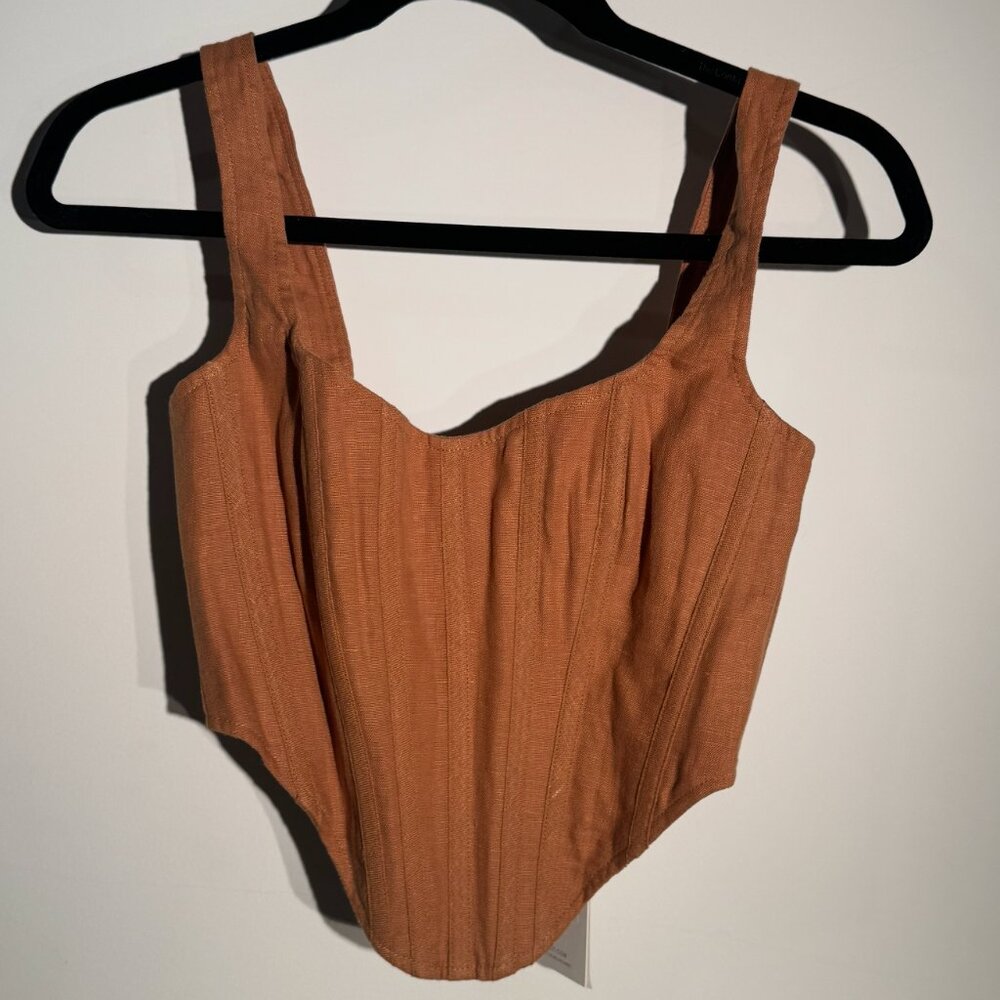 Bardot corset top